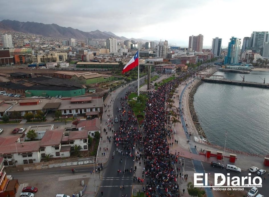 Antofagasta y su lucha: Los lugares más emblemáticos de las movilizaciones - El Diario de Antofagasta