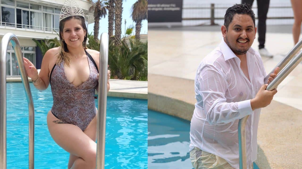 VIDEO Con piscinazo incluído Festival de Antofagasta tiene a sus