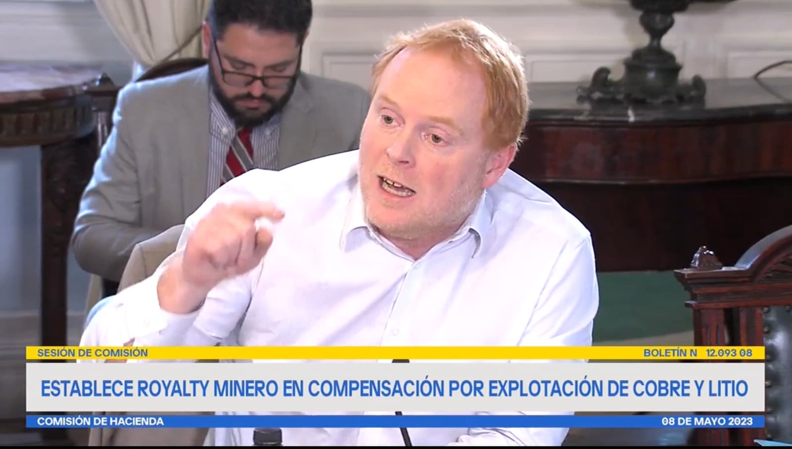 Senador Rojo Edwards (Republicano) por Royalty Minero: este proyecto es inconstitucional