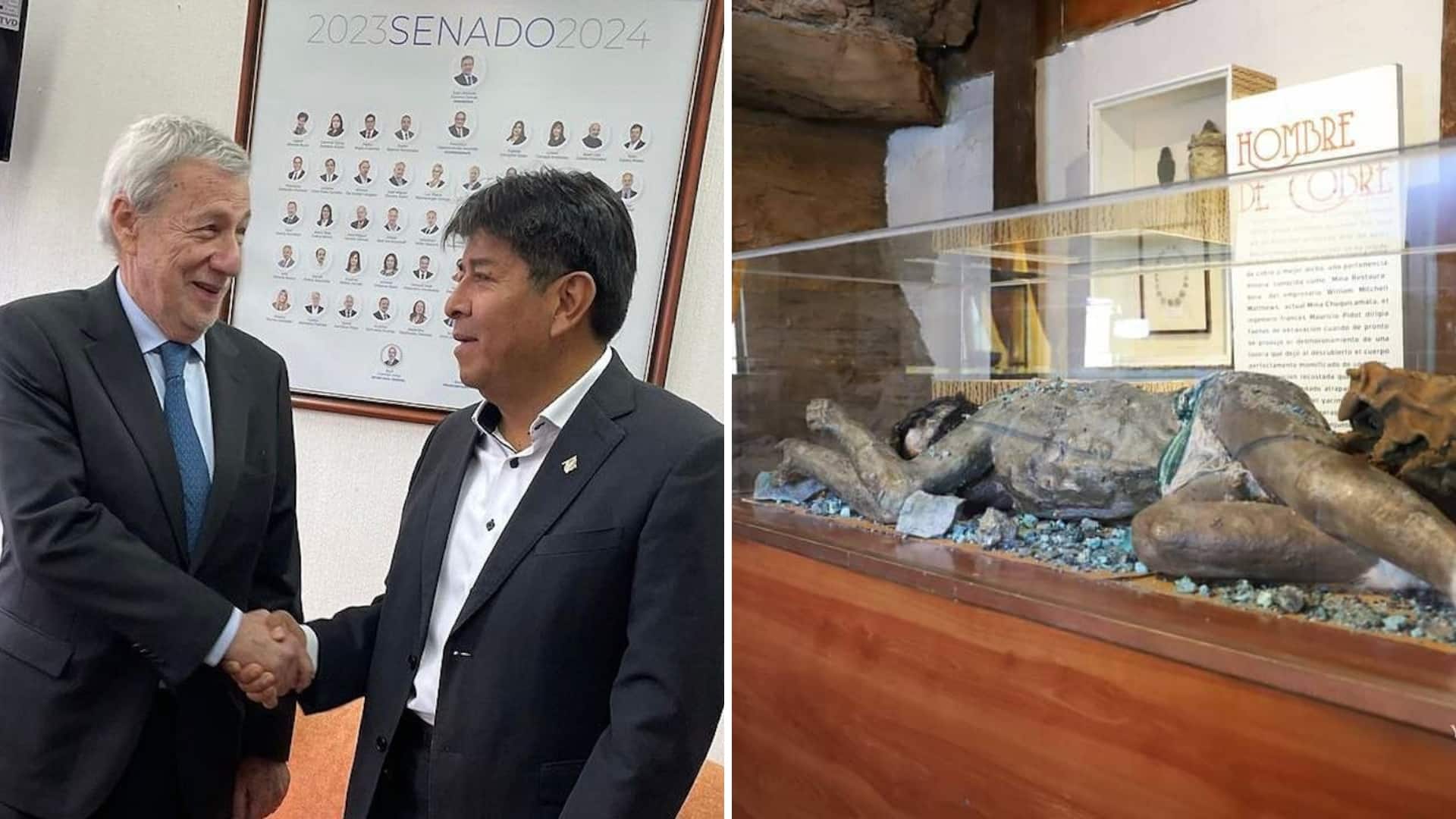 Misión retorno: Senador Velásquez encabeza esfuerzos para repatriar momia del «Hombre de Cobre» desde Nueva York a Calama, su tierra natal