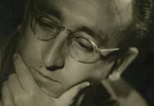 etrato de Andrés SAbella, Santiago 19 de enero de 1943. Fotógrafo Tito Vásquez.