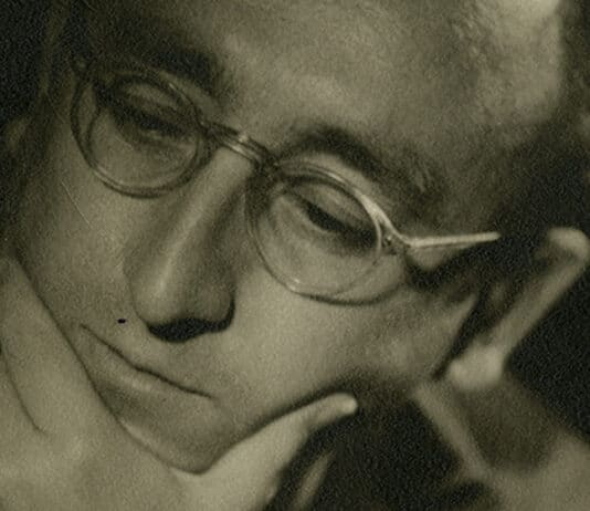 etrato de Andrés SAbella, Santiago 19 de enero de 1943. Fotógrafo Tito Vásquez.