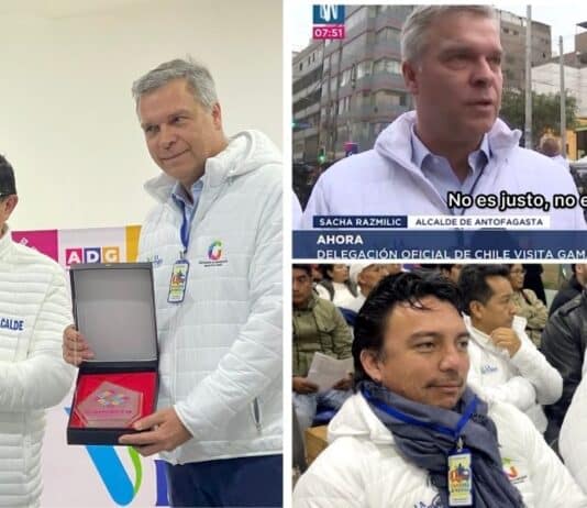 Alcalde y concejales de Antofagasta en Lima y la TV peruana