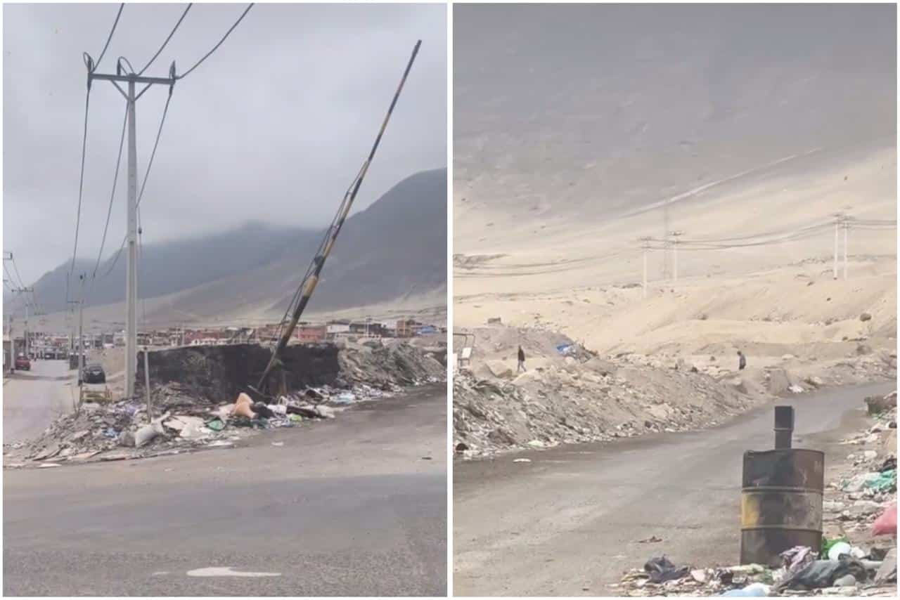 VIDEO | Denuncian grave acumulación de basura en sector Nicolás Tirado ...