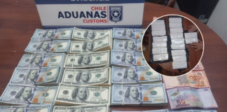 Pink Red and Gold Cute Illustrated Birthday Envelope for Money 340 x 216 mm