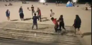 Dos hombres detenidos tras intento de robo a menores en el Balneario Municipal de Antofagasta Imagen: SoyAntofagasta