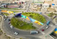 Más de 3.000 metros de color e identidad: así es el espectacular nuevo mural que enamora en Antofagasta