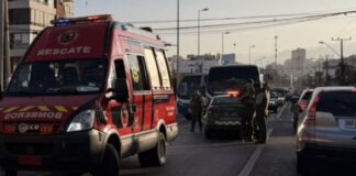 Peatón resultó lesionado tras ser atropellado por microbús en Avenida Angamos de Antofagasta Captura de pantalla 2026 06 11 a las 11.38.00 e1781192329620