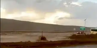 Se estiman lluvias de 20 mm en Antofagasta y de 24 mm en Calama aluvion sierra gorda.jpg