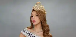 Pía Ramírez sorprende con su vestido en honor al cobre en uno de los nuevos atractivos turísticos de Calama miss calama